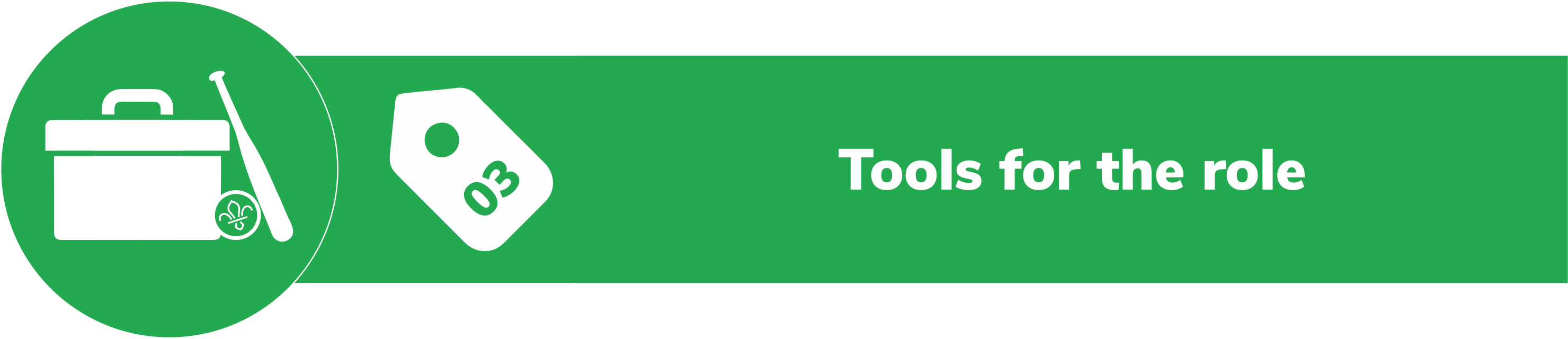 Module 03 - Tools for the role