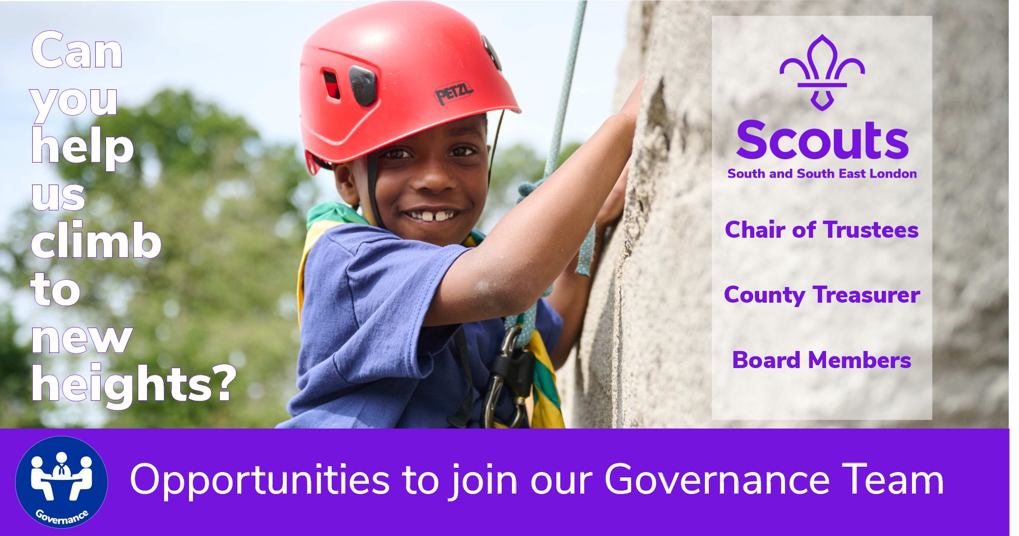 Opportunities to join our Governance Team 